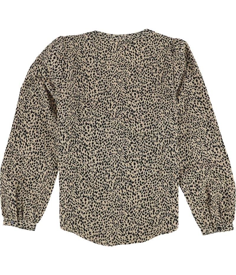 Levi’s Womens Zenda Animal Print Tunic Blouse
