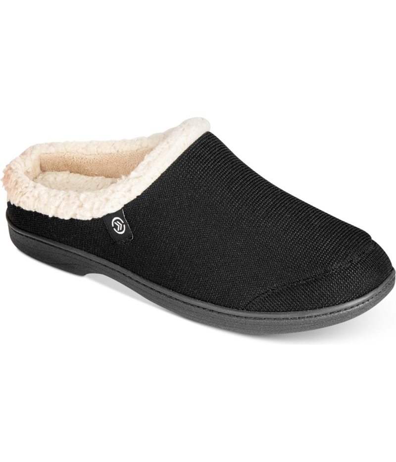 Isotoner Mens Memory Foam Comfort Slippers