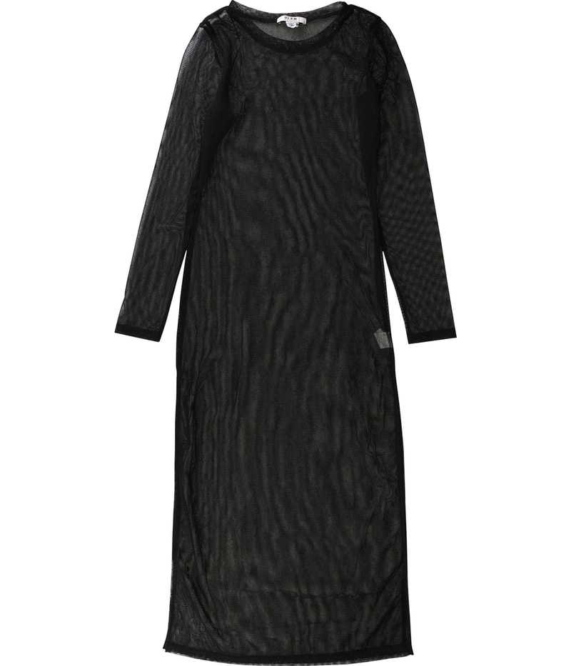 Glam Womens Mesh Midi Dress