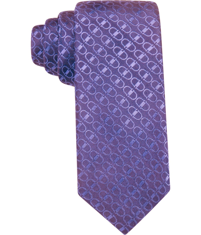 Alfani Mens Buckle Self-tied Necktie