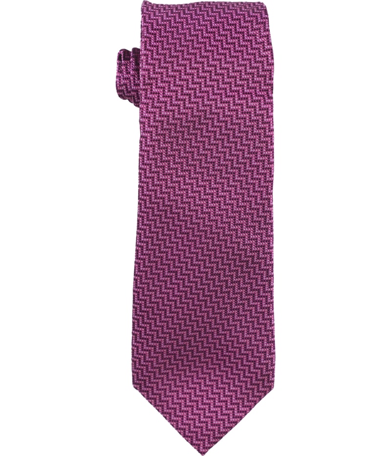 Alfani Mens Zig Zag Self-tied Necktie