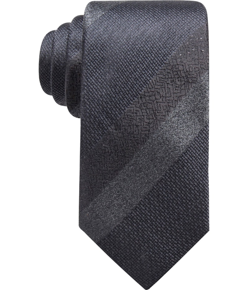 Alfani Mens Stripe Self-tied Necktie