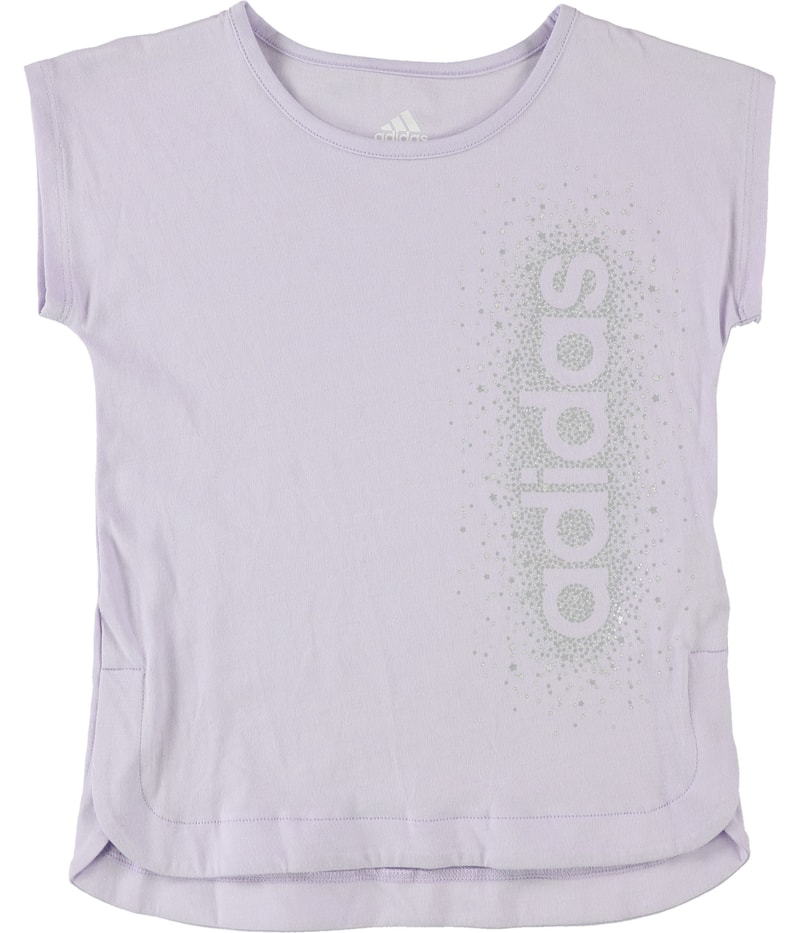 Adidas Girls Logo Graphic T-Shirt