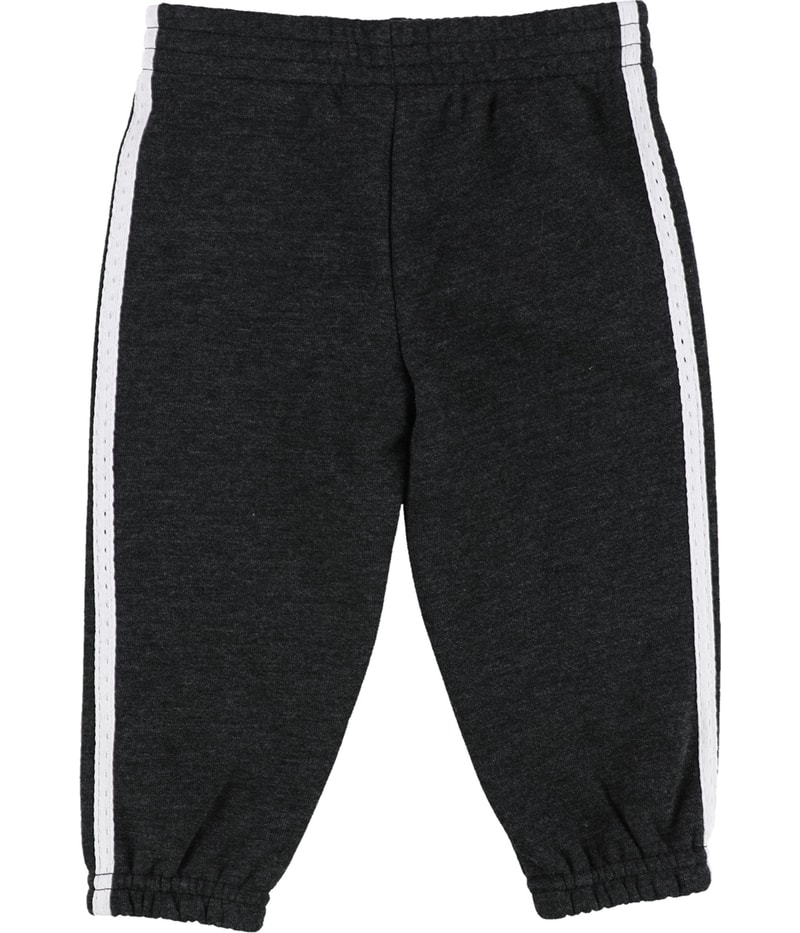 Adidas Boys Big Logo Tapered Relaxed Sweatpants Athletic Pants in Gray, image 2 of 2