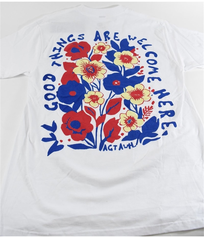 AGtawh Mens All Good Things Are Welcome Here Graphic T-Shirt