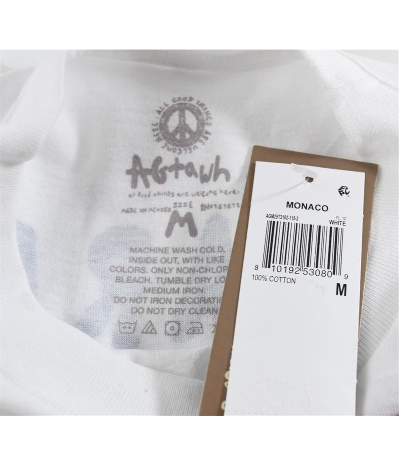 AGtawh Mens All Good Things Are Welcome Here Graphic T-Shirt