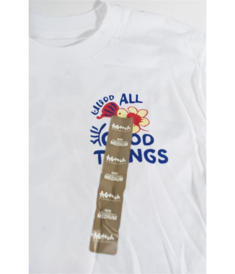 AGtawh Mens All Good Things Are Welcome Here Graphic T-Shirt