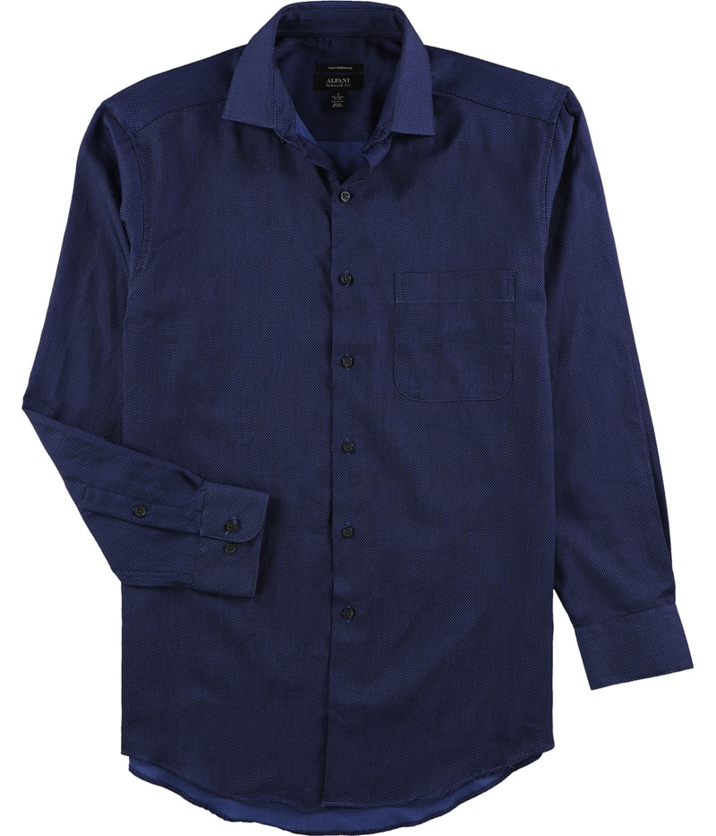 Alfani Mens Performance Button Down Dress Shirt