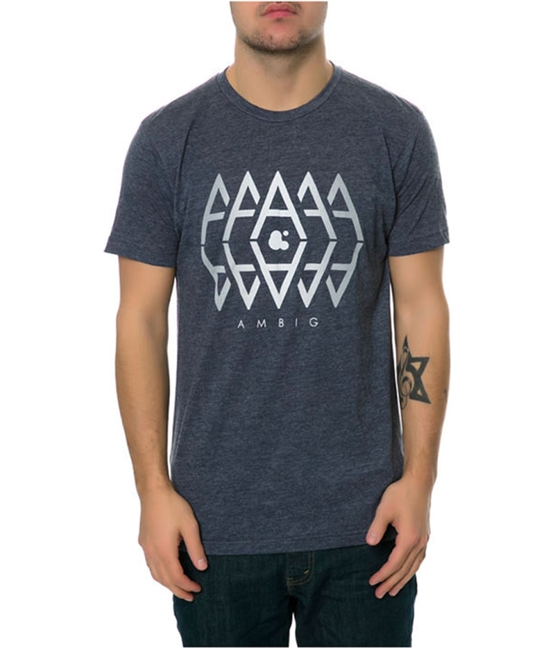 AMBIG Mens The Red Letter Graphic T-Shirt