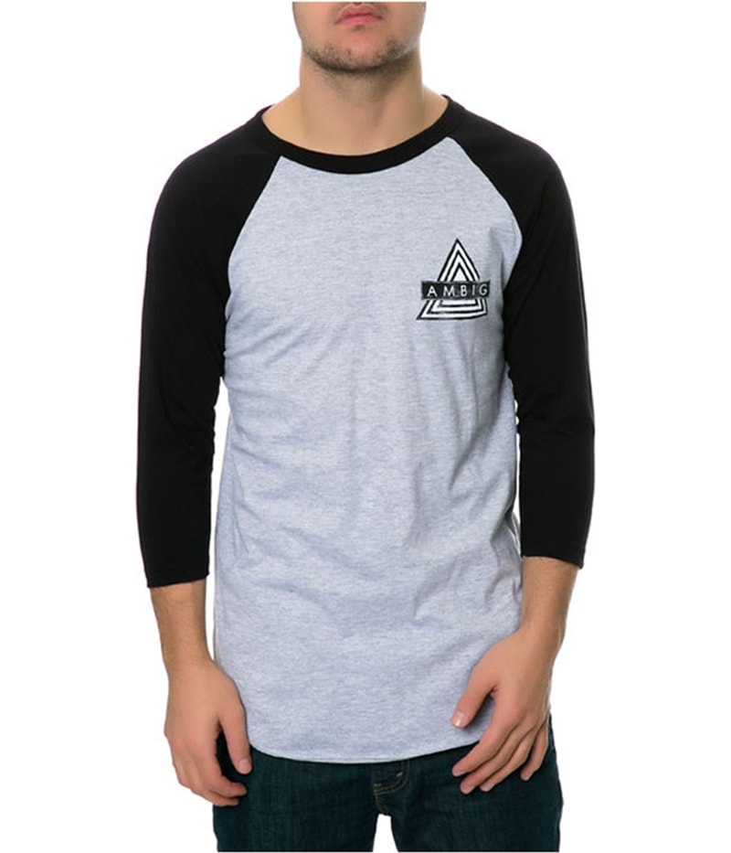 AMBIG Mens The No Choice Baseball Graphic T-Shirt