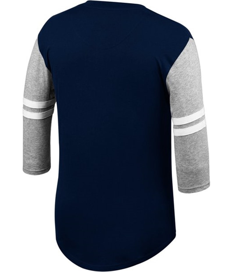 Mitchell & Ness Mens Boston Red Sox Henley Shirt, view 2