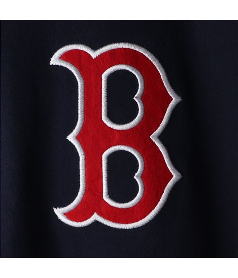 Mitchell & Ness Mens Boston Red Sox Henley Shirt, view 4