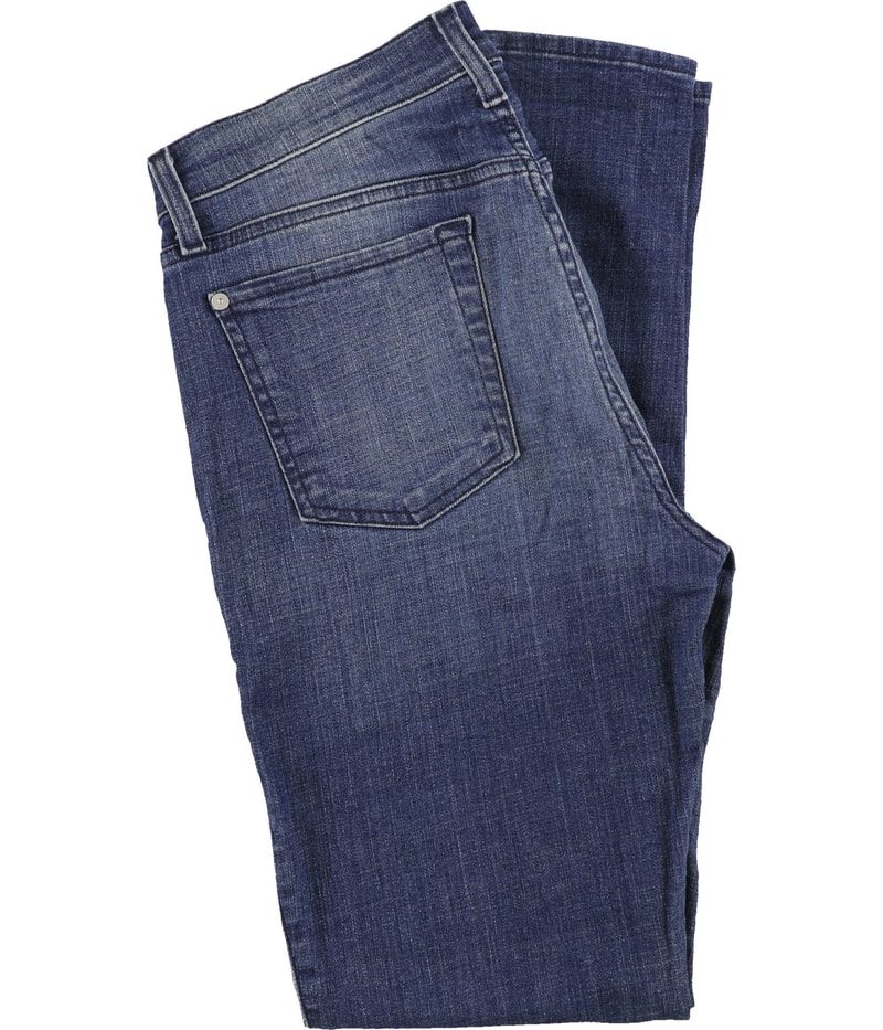 7 For All ManKind Womens Slim Fit Straight Leg Skinny Jeans