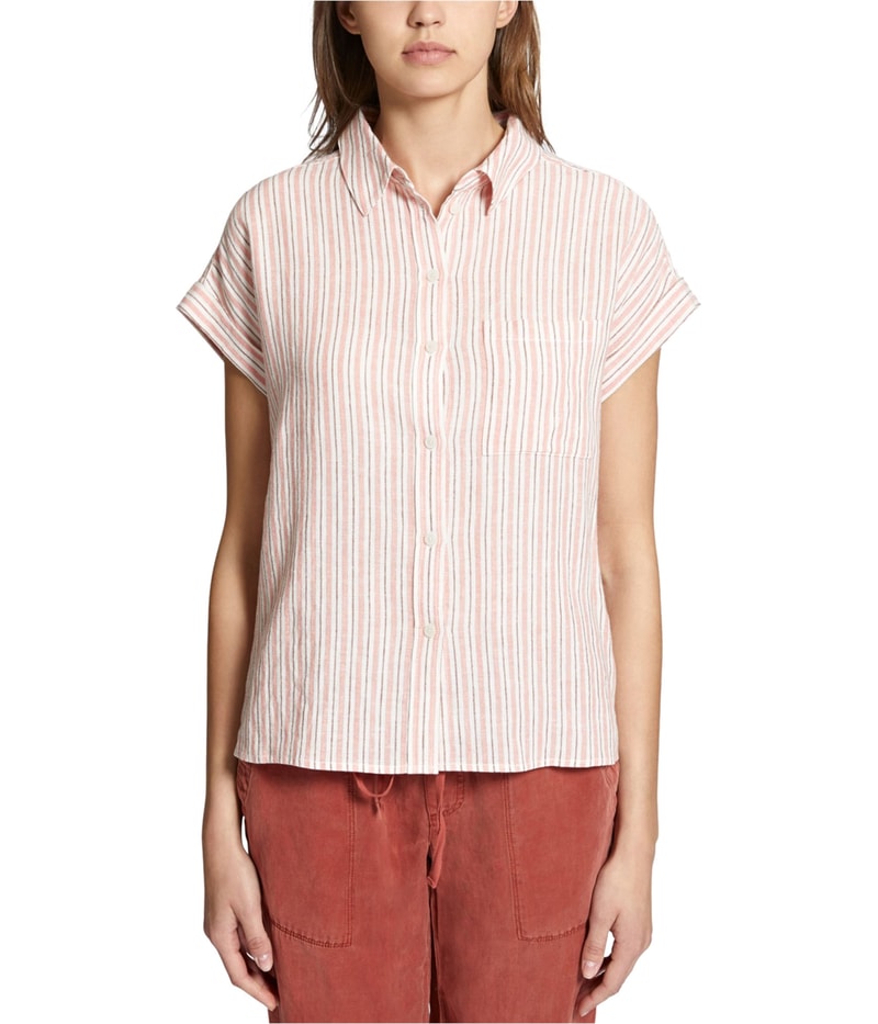 Sanctuary Clothing Womens Mod SS Button Up Shirt