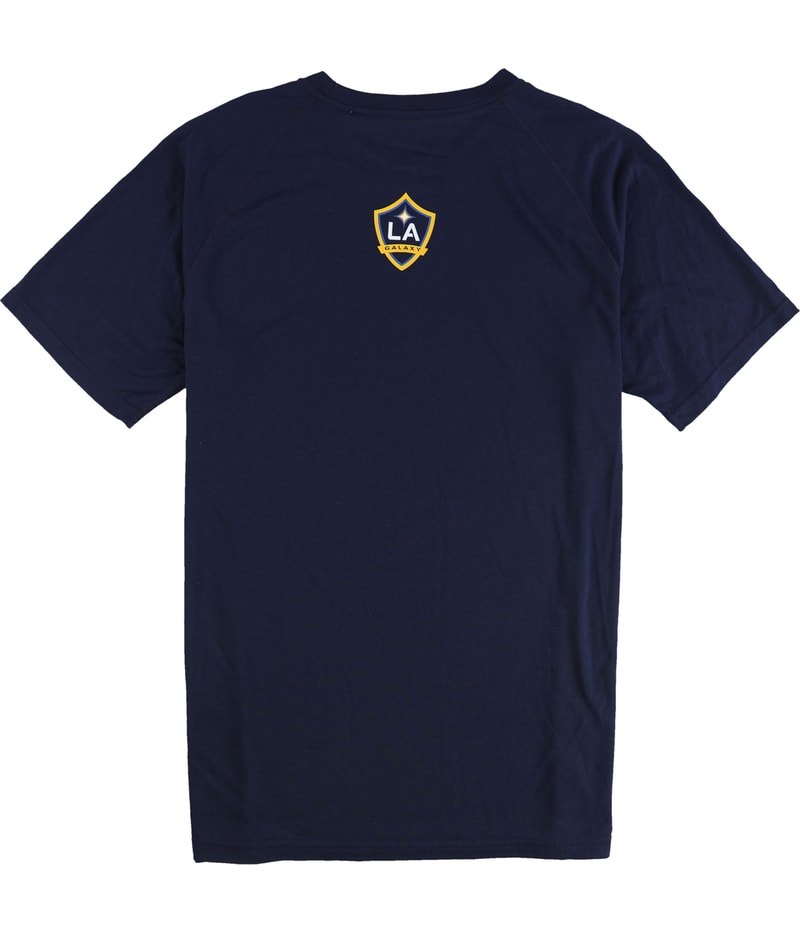 Adidas Mens LA Galaxy Graphic T-Shirt in Navy, image 2 of 2