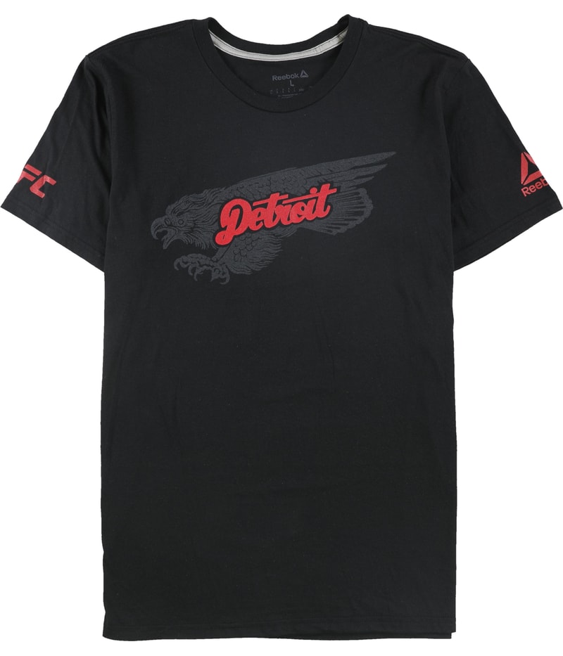 Reebok Mens Detroit Graphic T-Shirt
