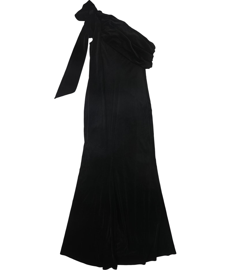 Tadashi Shoji Womens Velvet Gown Dress