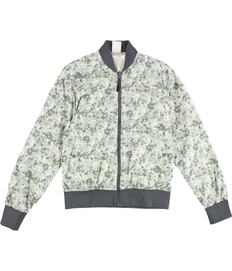 BROOKLYN BRIGADE Mens Floral Reversible Bomber Jacket