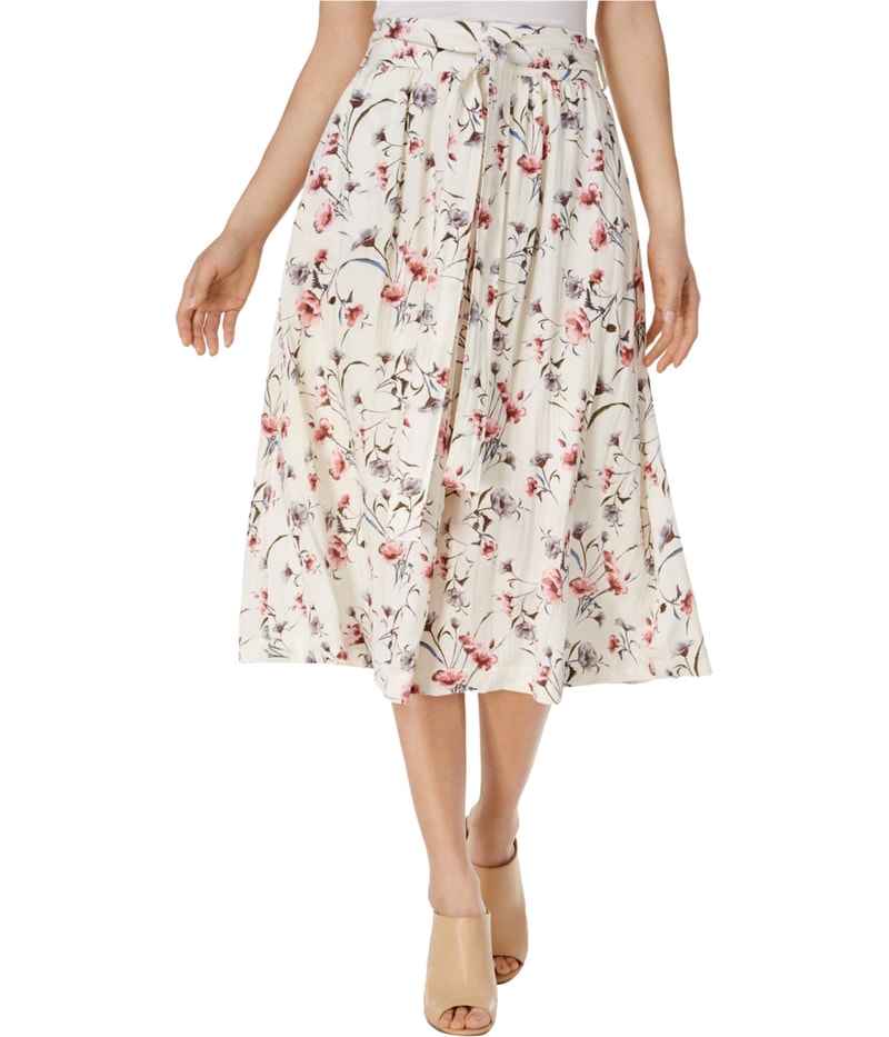 J.O.A. Womens Belt A-line Skirt