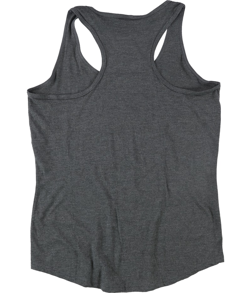 Reebok Womens Fresh Vibes Tank Top in Dark Gray, image 2 of 2