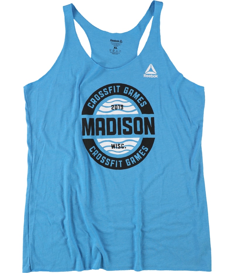 Reebok Womens CrossFit Games 2019 Madison, WI Racerback Tank Top