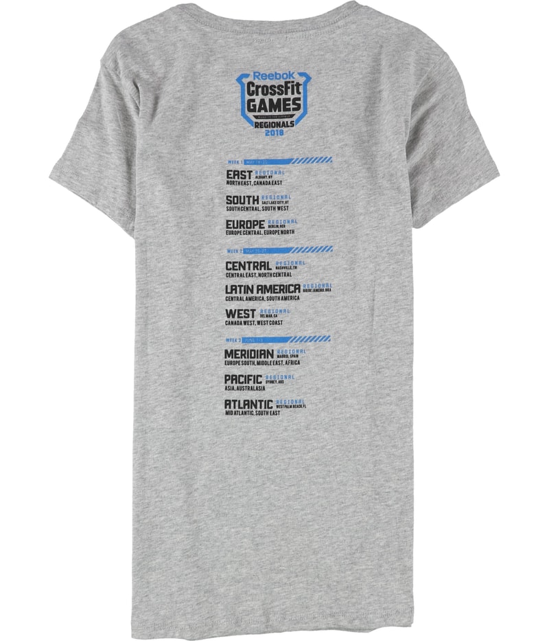 Reebok Womens 2018 Road To The Fittest Graphic T-Shirt