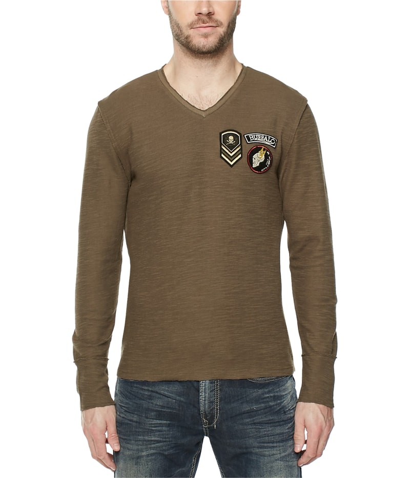 Buffalo David Bitton Mens Knitted Pullover Sweater