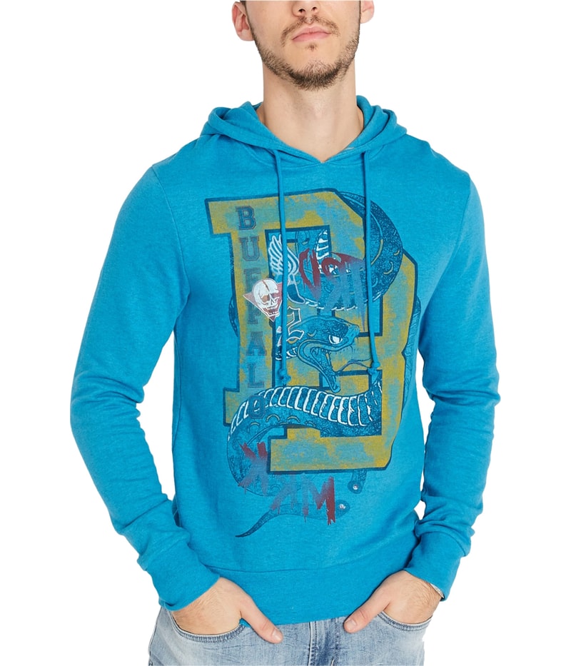 Buffalo David Bitton Mens Snake Hoodie Sweatshirt