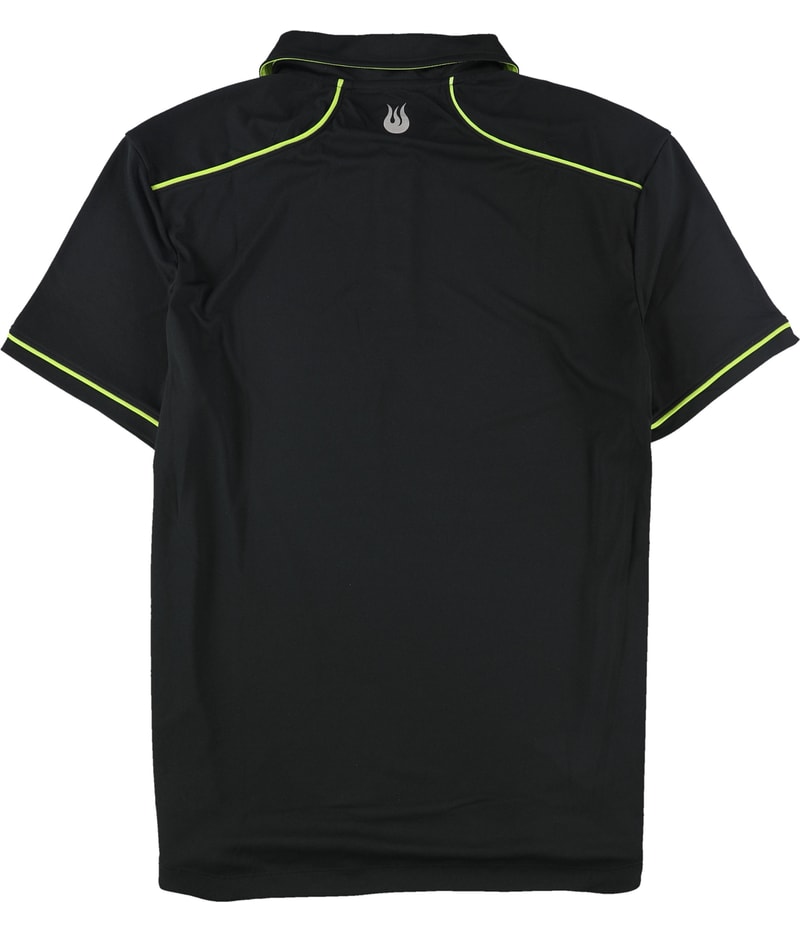SOLFIRE Mens Performance Polo Shirt, view 2