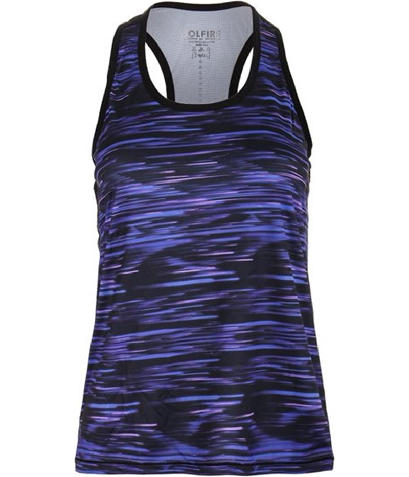 SOLFIRE Womens Stretch Your Limits Racerback Tank Top