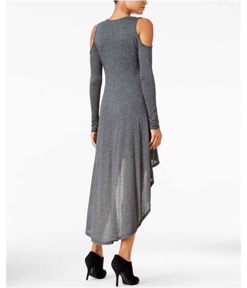 Chelsea Sky Womens Cold Shoulder A-line Dress