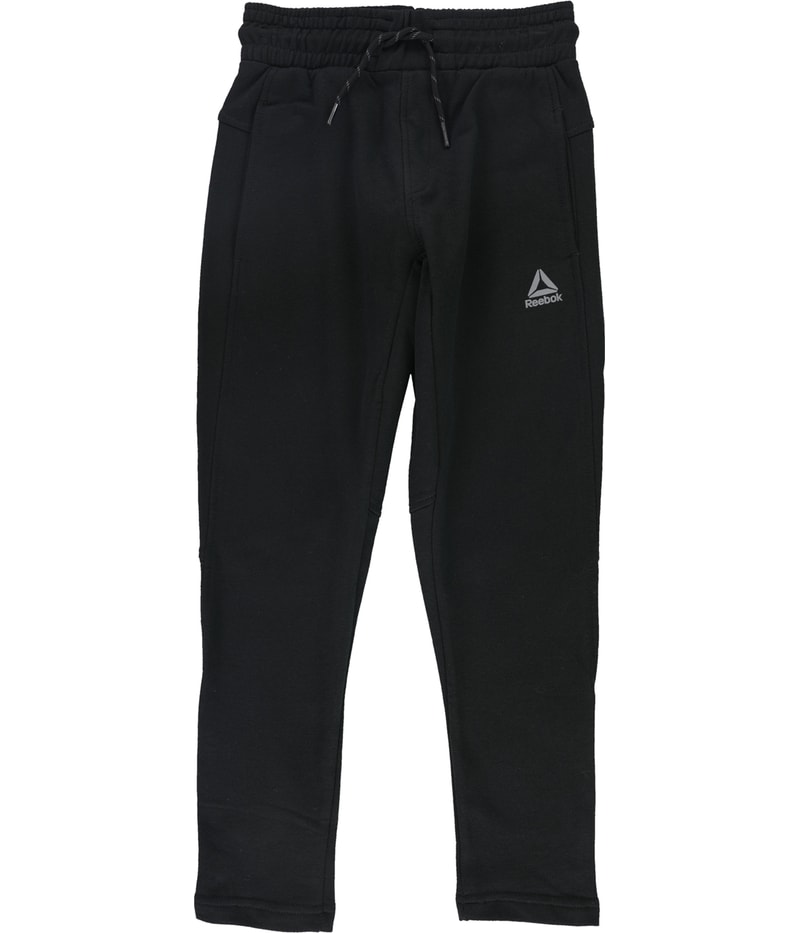 Reebok Boys French Terry Tapered Relaxed Sweatpants Athletic Pants