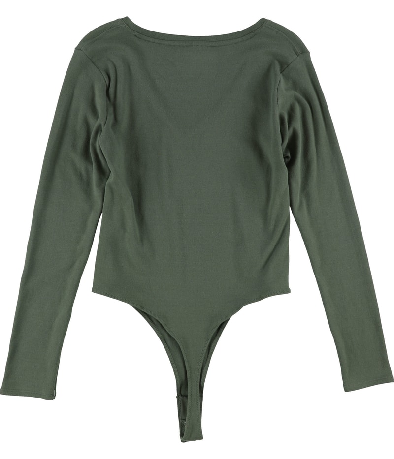 Calvin Klein Womens Long Sleeve Bodysuit Bodysuit