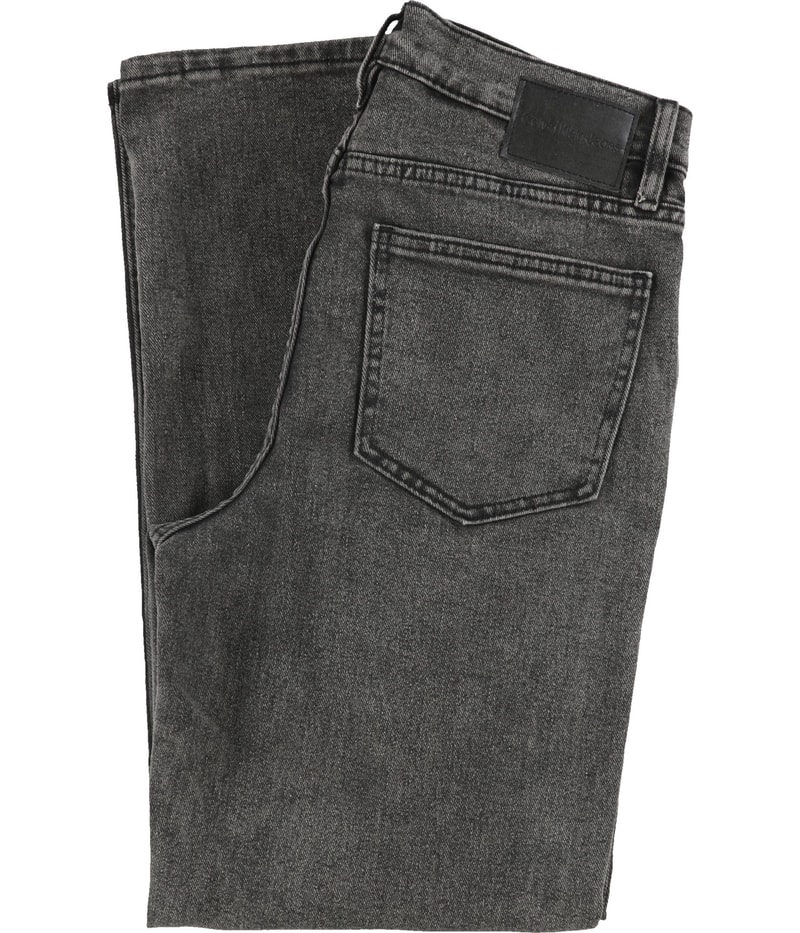Calvin Klein Womens Denim Regular Straight Leg Jeans