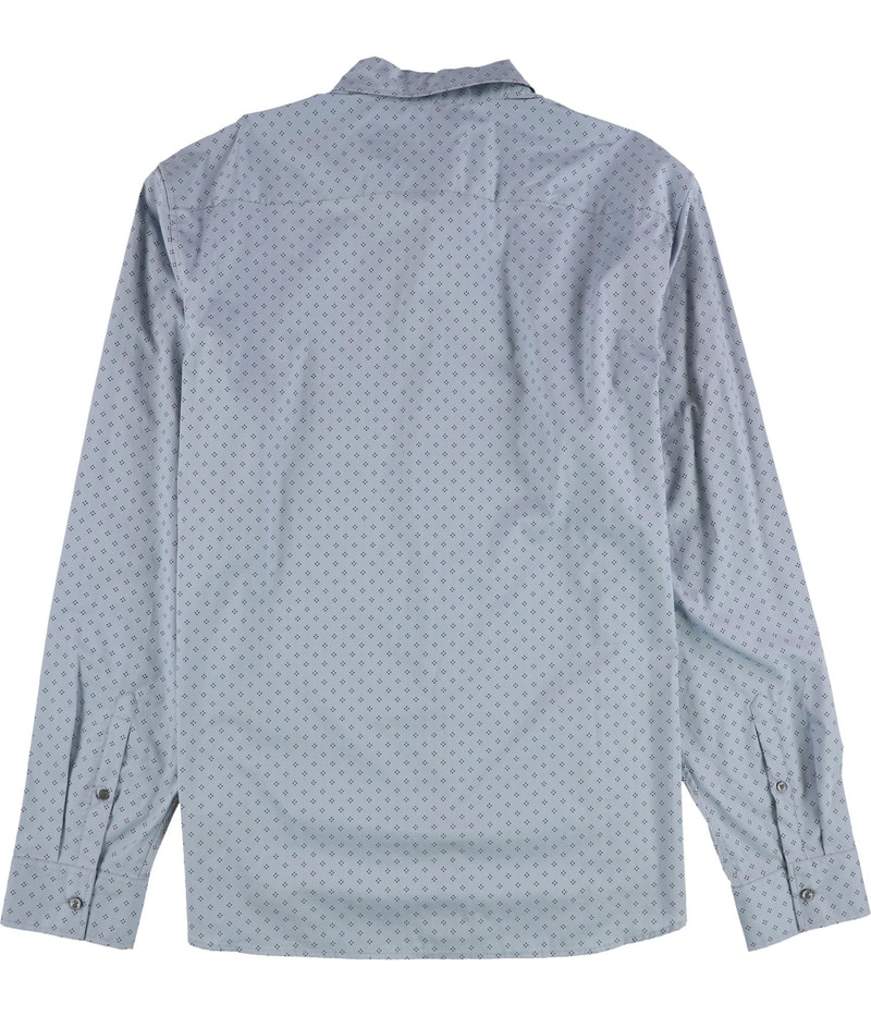 Michael Kors Mens Printed Button Up Shirt