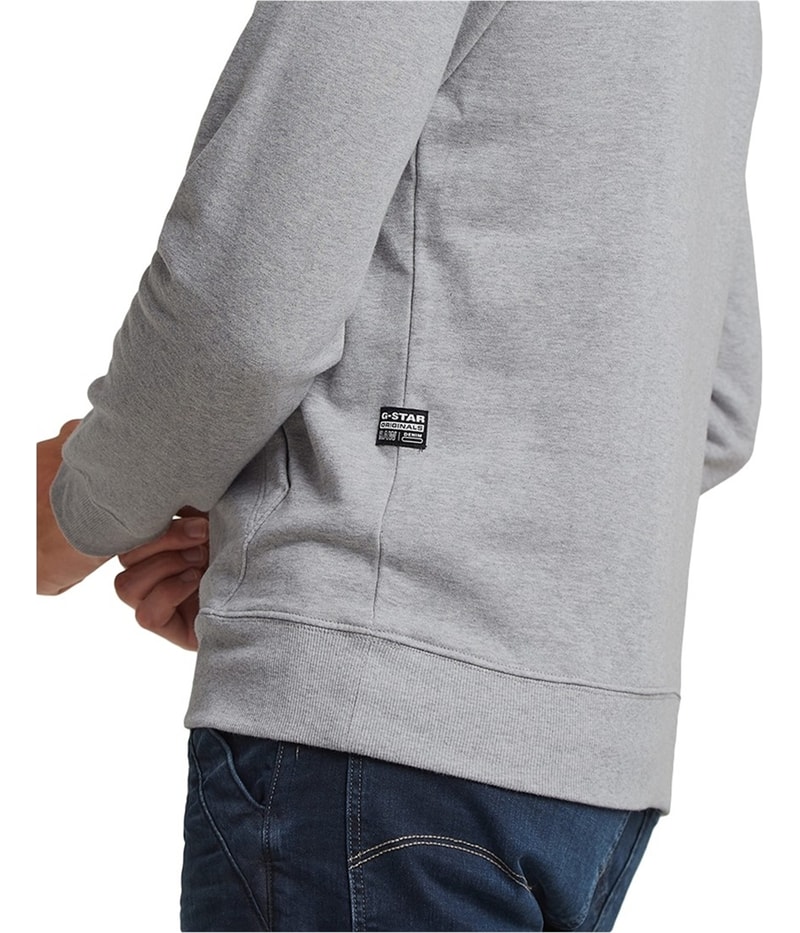 G-Star Raw Mens Distressed Originals Hoodie Sweatshirt