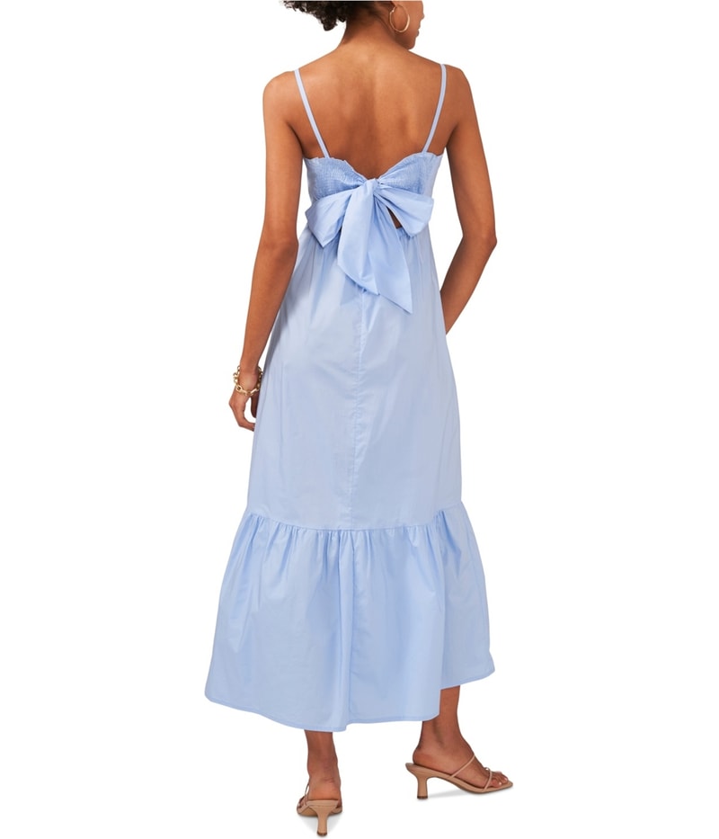 CeCe Womens Bow Back Maxi Dress