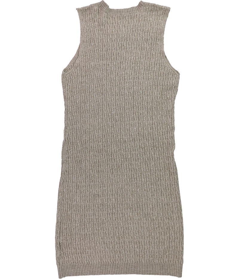 DKNY Womens Ribbed Sweater Dress