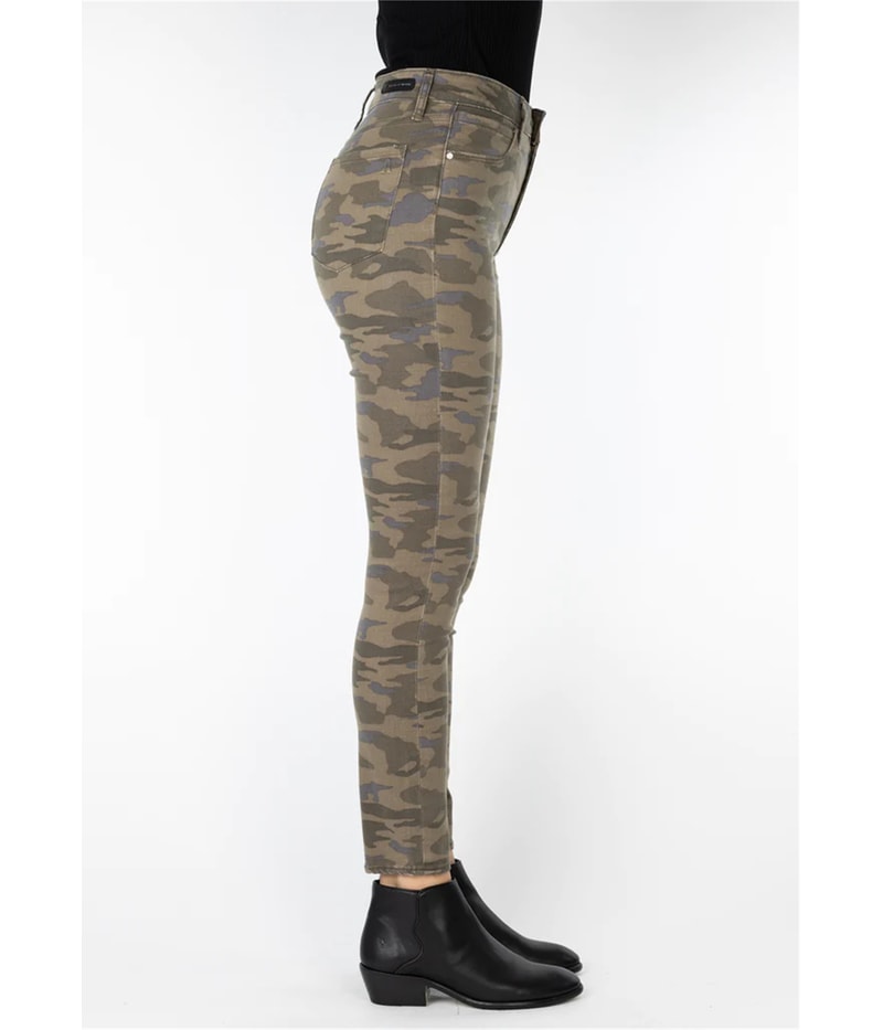 Articles of Society Womens Heather High Rise Regular Straight Leg Jeans