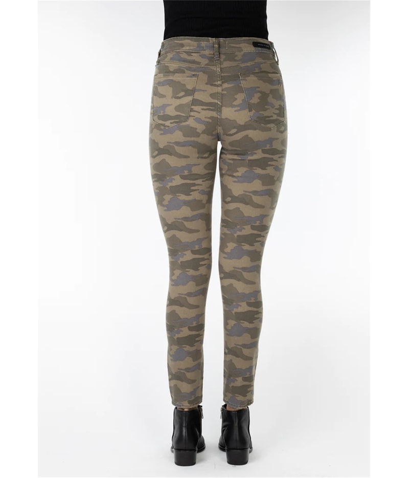 Articles of Society Womens Heather High Rise Regular Straight Leg Jeans