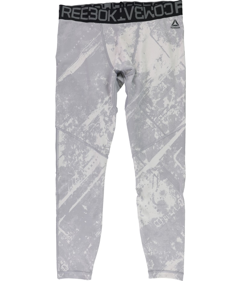 Reebok Womens Combat Tapered Compression Leggings Athletic Pants