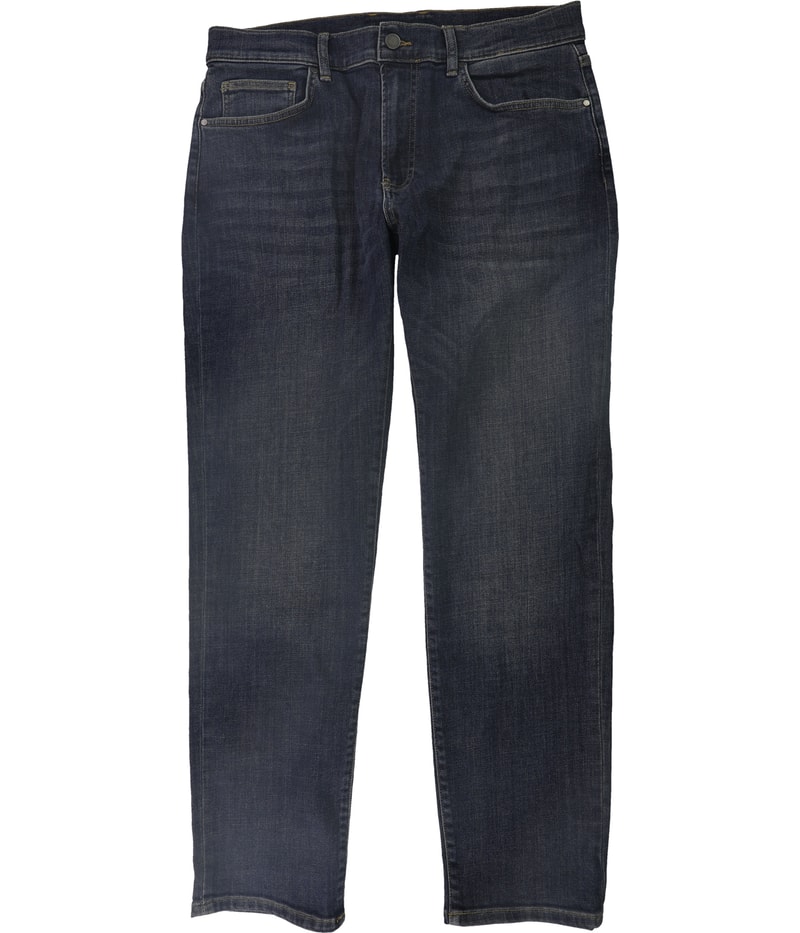 DSTLD Mens Natural Tapered Slim Jeans