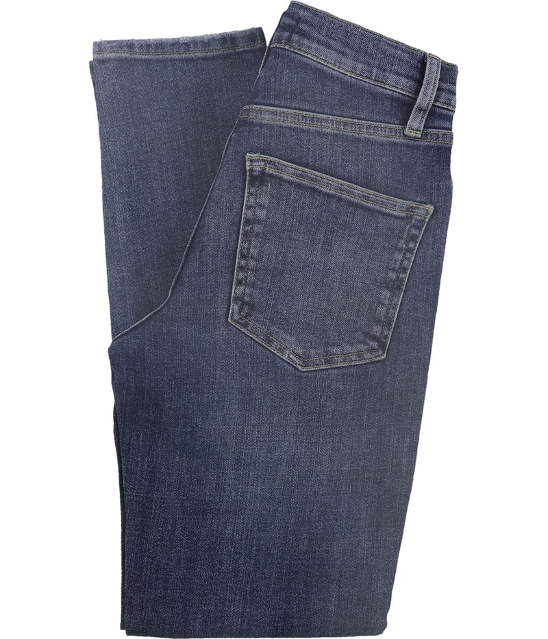 DSTLD Womens Distressed Tapered Skinny Jeans
