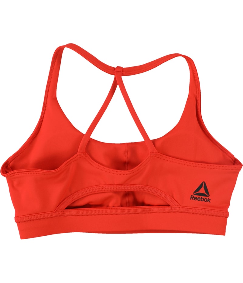 Reebok Womens Workout Ready Tri-Back Sports Bra, view 2