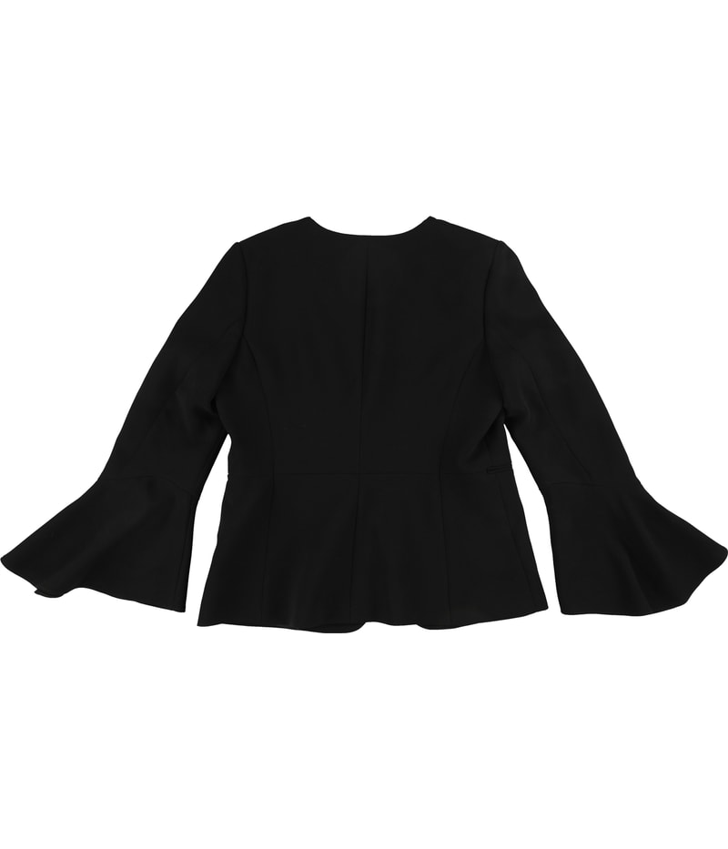 DKNY Womens Bell Sleeve Blazer Jacket