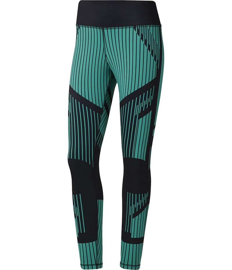 Reebok Womens LuxBold Tights 2.0 Tapered Compression Yoga Athletic Pants