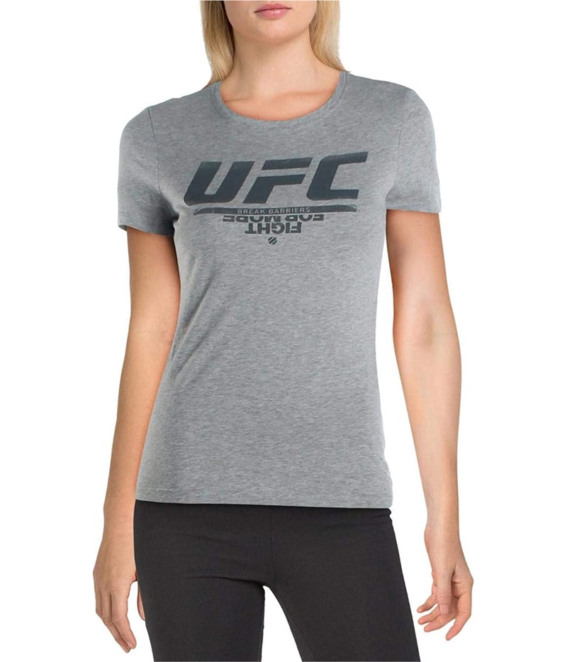 Reebok Womens UFC Logo Graphic T-Shirt
