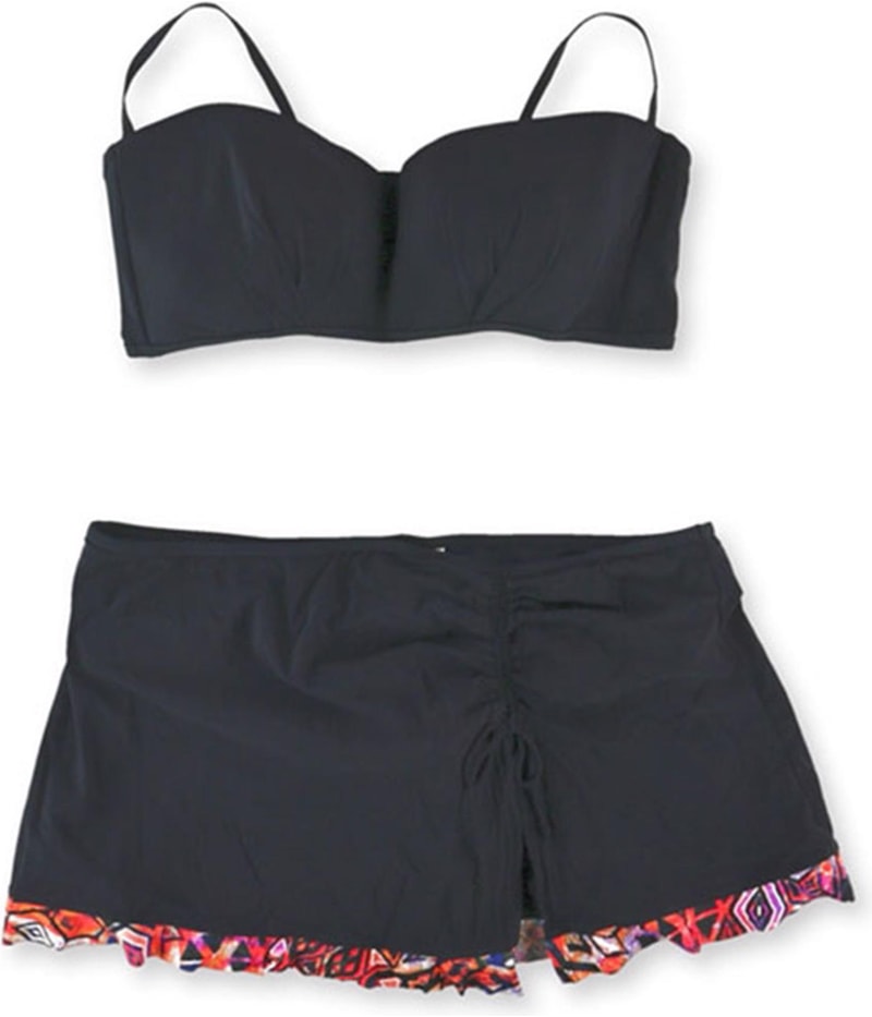 Profile Womens Padded Skirted 2 Piece Bikini