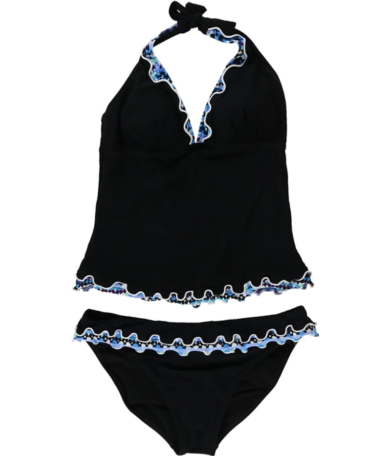 Profile Womens Scalloped Pattern 2 Piece Tankini