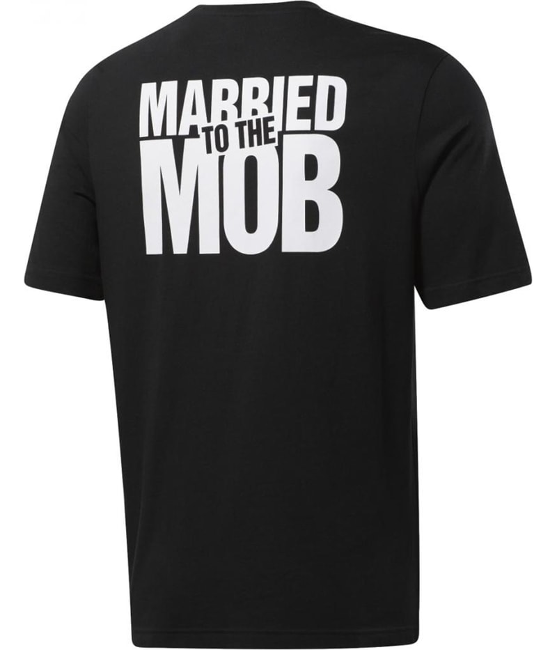 Reebok Mens Married To The Mob Graphic T-Shirt